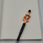 Playful Tiger Beaded Refillable Metal Pen