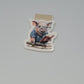 0001 - This Little Pig Reads - Magnetic Bookmark