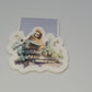 0001 - The Reading Hen - Magnetic Bookmark
