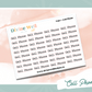 F01.0004 | Cell Phone Script | Planner Stickers