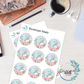 0125 - Summer Floral Cycle - Envelope Seals