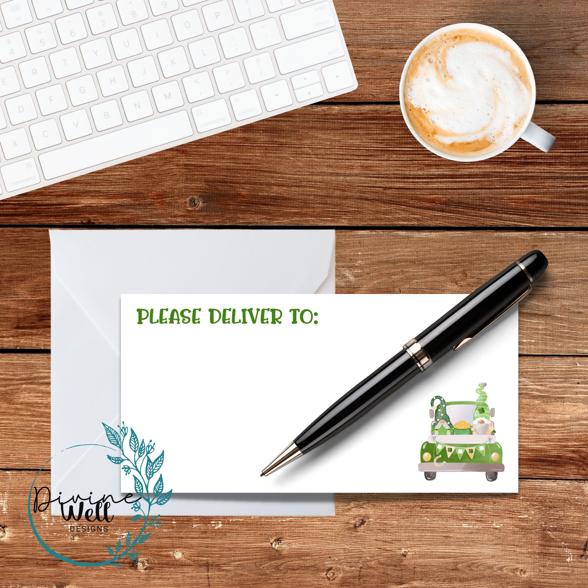 0086 - St. Paddy Gnomes - Please Deliver To Labels