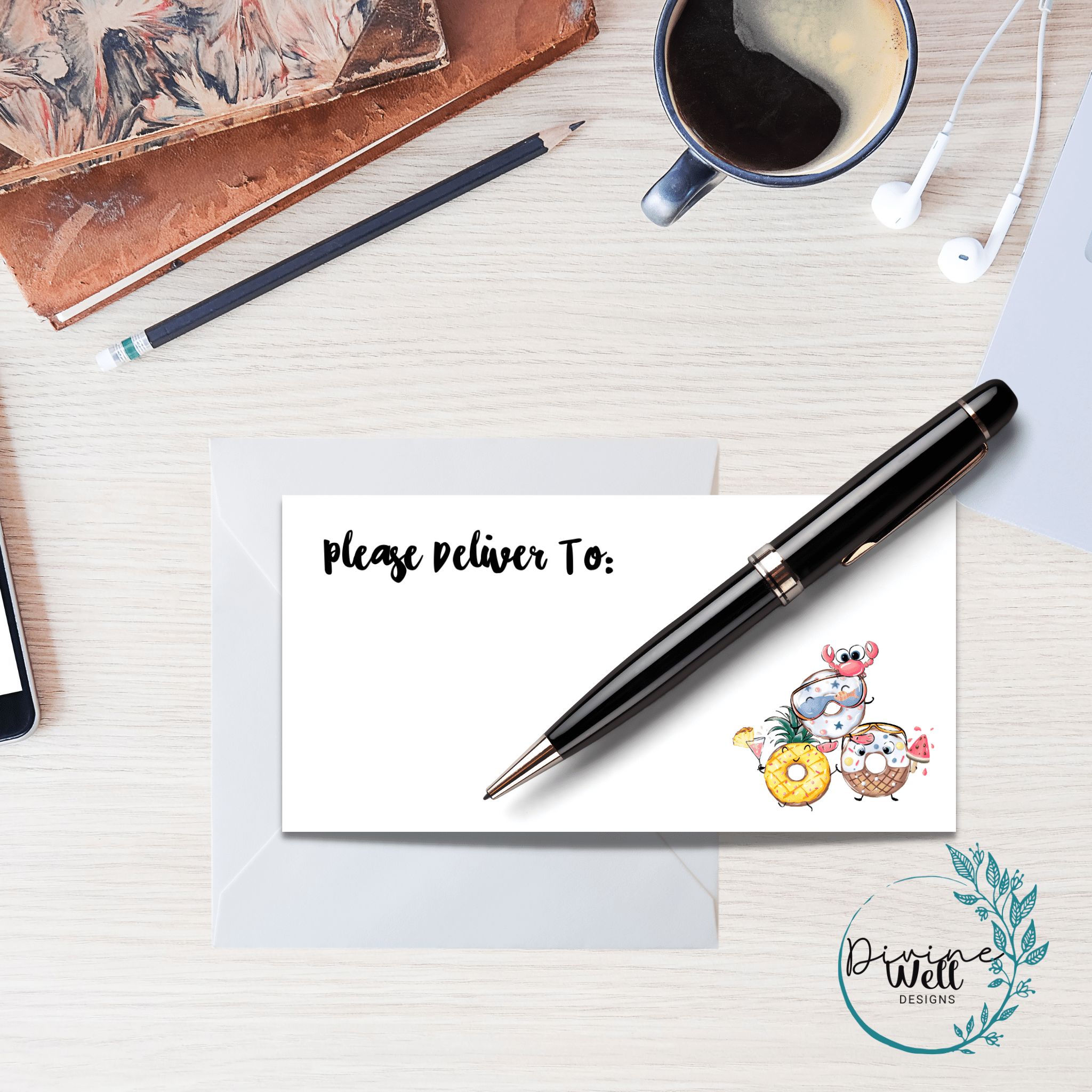 0139 - Donut Let Go of Summer - Please Deliver To Labels