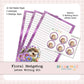 0223 - Floral Hedgehogs - Letter Writing Kit