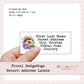 0223 - Floral Hedgehogs - Custom Return Address Labels