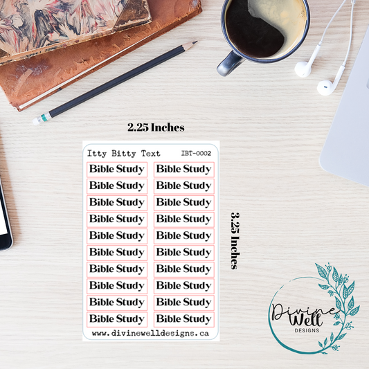 IBT-0002-Bible Study Text Stickers