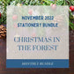 November 2022 Stationery Bundle