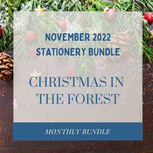 November 2022 Stationery Bundle