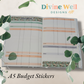 0221 - Spring Florals | Budget Planner Kit
