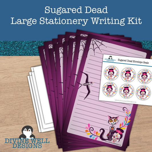 0160 - Sugared Dead - Letter Writing Kit