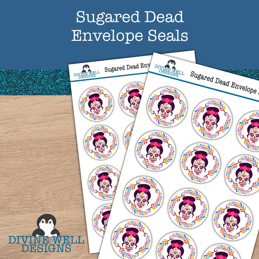 0160 - Sugared Dead - Envelope Seals
