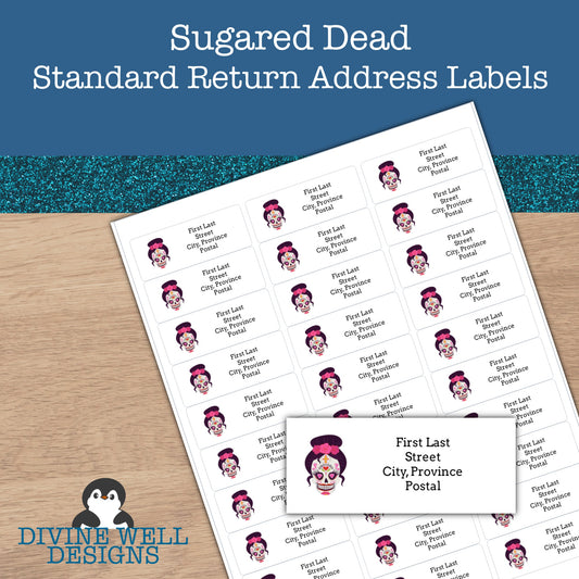 0160 - Sugared Dead - Custom Return Address Labels